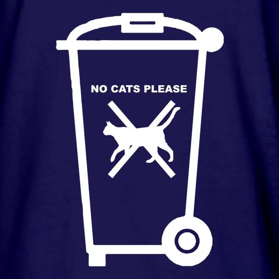 No Cats Please t shirt